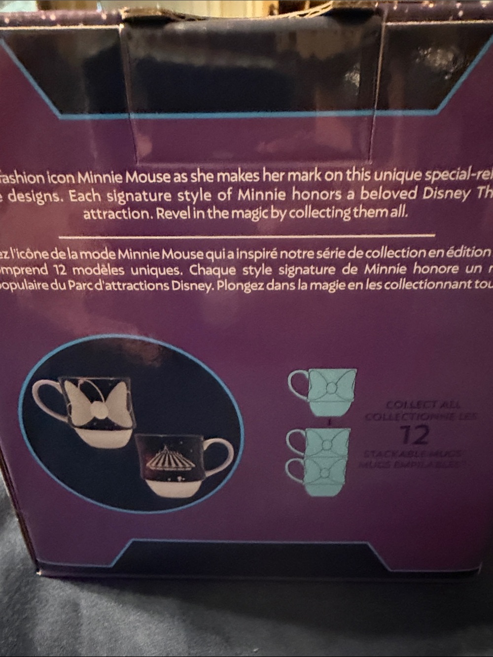 Disney Minnie Mouse Main Attraction Space Mountain Mug 1/12 in the series - Picture 4 of 5